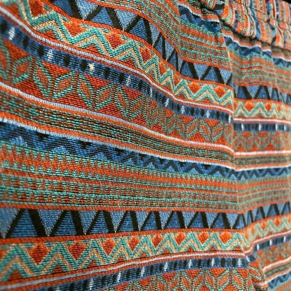 🟢J. Crew Factory Jacquard Multicolor Boardwalk Shorts Size 0 - Picture 3 of 6